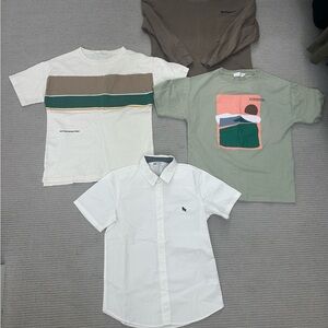 Zara / HM T-shirt & Collar Shirt Bundle - SZ 8